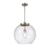 Innovations Lighting Athens 1 Light Pendant Brushed Satin Nickel