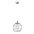 Innovations Lighting 10 Inch Deco Swirl Mini LED Pendant Antique Brass