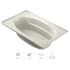 Jacuzzi Signature 72" Soaking Drop-In Bathtub with Left Drain Oyster