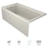 Jacuzzi Linea 60" x 36" Three Wall Alcove Acrylic Skirted Air Tub with Left Drain and Pure Air Technology - Less Drain Assembly and Overflow Oyster