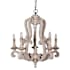 James Allan Lusteria 6 Light 25" Wide Taper Candle Style Chandelier White