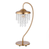 James Allan Lusteria 21" Tall Gooseneck Table Lamp Gold
