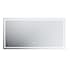 James Allan GlareGuard 71-13/16"W x 35-13/16"H Rectangular Flat Framed Wall Mounted Bathroom Mirror with Lighting Mirror