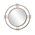 James Allan 28" Diameter Beveled Metal Accent Mirror Oil Rubbed Bronze