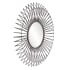 James Allan 42" Diameter Circular Framed Bathroom Mirror Graphite Gray