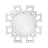 James Allan 19-3/4" x 19-3/4" Beveled Frameless Accent Mirror N/A