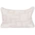 James Allan Mistify 22" x 14" Polyester and Rolefin Covered Polyester Filled Accent Pillow Natural