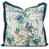 James Allan Harvester 24" x 24" Polyester and Rolefin Covered Polyester Filled Accent Pillow Indigo