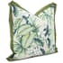 James Allan Heartscale 24" x 24" Polyester and Rolefin Covered Polyester Filled Accent Pillow Breeze