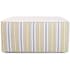 James Allan Polarity 36" Wide Plywood and Polyester Outdoor Square Ottoman Moss