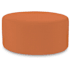 James Allan Sensibility 36" Wide Plywood and Polyester Outdoor Round Ottoman Canyon