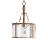 James Allan Horizon 11-1/2" Wide Single Light Persian Drum Pendant French Umber