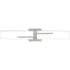 James Allan Bates 2 Light 24" Wide LED Bath Bar Brushed Nickel