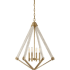 James Allan DeKalb 4 Light 24" Wide Chandelier Weathered Brass