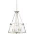 James Allan Rhea 4 Light 20" Wide Pendant Polished Nickel