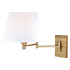 James Allan Killian 13" Tall Wall Sconce Natural Brass