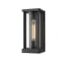 James Allan Warren 13" Tall Outdoor Wall Sconce Black