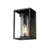 James Allan Sherman 13" Tall Outdoor Wall Sconce Black