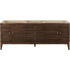 James Martin Vanities Linear 72" Single Basin Wood Vanity Cabinet Only - Less Vanity Top Mid Century Walnut