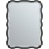 James Martin Vanities Rowyn 28" W x 38" H Contemporary Rectangular Wood Framed Bathroom Wall Mirror Carbon Oak