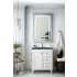 James Martin Vanities Copper Cove Encore 30" Single Basin Poplar Wood Vanity Set with Charcoal Soapstone Quartz Vanity Top Bright White