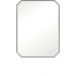 James Martin Vanities Rohe 30" W x 40" H Rectangular Stainless Steel Framed Bathroom Wall Mirror Matte Black