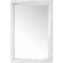 James Martin Vanities Callie 26" W x 38" H Rectangular Wood Framed Bathroom Wall Mirror White Mother of Pearl