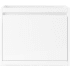 James Martin Vanities Mantova 24" Wall Mounted Single Basin Poplar Wood Vanity Cabinet Only Glossy White