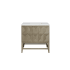 James Martin Vanities Emmeline 36" Free Standing Single Basin Vanity Set with Cabinet and Quartz Vanity Top Pebble Oak / Ethereal Noctis
