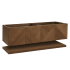 James Martin Vanities Marcello 72" Double Wall Mounted Vanity Cabinet - Less Vanity Top Chestnut