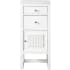 James Martin Vanities Athens 33-5/16" Wood Free Standing Bathroom Cabinet Glossy White