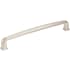 Jeffrey Alexander Milan 1 Series 6-5/16" Center to Center Rounded Corner Cabinet Handle / Drawer Pull Satin Nickel