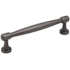 Jeffrey Alexander Jules 5-1/16" Center to Center (128mm) Elegant Modern Tapered Cabinet Bar Handle / Drawer Bar Pull Brushed Pewter