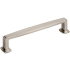 Jeffrey Alexander Richard 5-1/16" (128mm) Center to Center Contemporary Grip Cabinet Handle / Drawer Pull Satin Nickel
