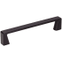 Jeffrey Alexander Boswell 5-1/16" (128mm) Center to Center Modern Square Cabinet Handle / Drawer Pull Matte Black