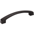 Jeffrey Alexander Merrick 5-1/16" (128 mm) Center to Center Arched Strap Pull Cabinet Handle / Drawer Pull Matte Black