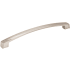 Jeffrey Alexander Merrick 7-9/16" (192 mm) Center to Center Strap Pull Arched Cabinet Handle / Drawer Pull Satin Nickel