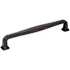 Jeffrey Alexander Fontana 7-9/16" (192mm) Center to Center Elegant Curved Square Cabinet Handle / Drawer Pull Brushed Oil Rubbed Bronze
