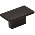 Jeffrey Alexander Mirada 1-9/16" Rectangular Flat T Cabinet Handle / Drawer Pull with 5/8" Center to Center Matte Black
