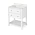 White with Quartz