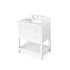 White with Quartz