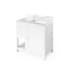 White with Quartz