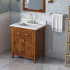 Chocolate / Calacatta Vienna Quartz Top