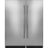 JennAir 36 Inch Wide Left Hinge Column Refrigerator and 30 Inch Wide Right Hinge Column Freezer with Trinity Cooling Panel Ready
