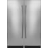 JennAir 30 Inch Wide Right Hinge Column Refrigerator and 30 Inch Wide Left Hinge Column Freezer with Trinity Cooling Panel Ready