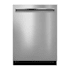 JennAir 24 Inch Wide 14 Place Setting Built-In Top Control Dishwasher with Touch Controls and Cutlery Tray Stainless Steel