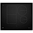 JennAir 24 Inch Wide 4 Burner Electric Cooktop with Top Mounted Controls and Induction Burners Black
