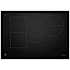 JennAir 30 Inch Wide 4 Burner Electric Cooktop with Top Mounted Controls and Induction Burners Black