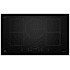 JennAir 36 Inch Wide 5 Element Induction Cooktop with Top Mounted Controls Black