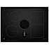 JennAir 30 Inch Wide 5 Burner Electric Cooktop with Top Mounted Controls and 5 Induction Burners Black